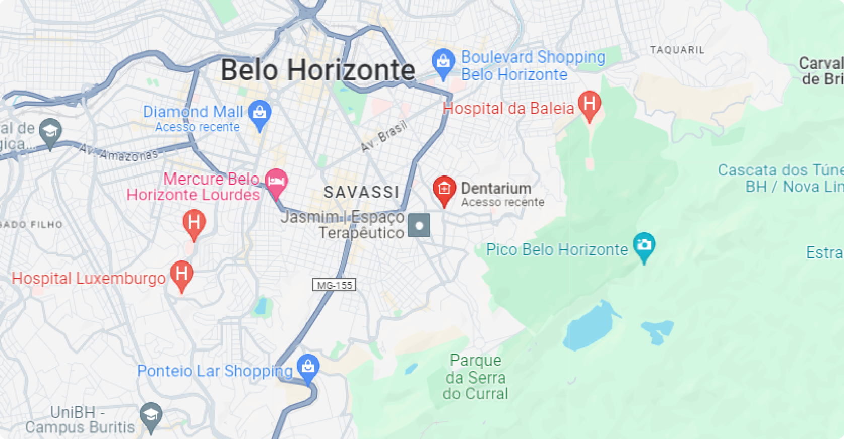 mapa do consultorio